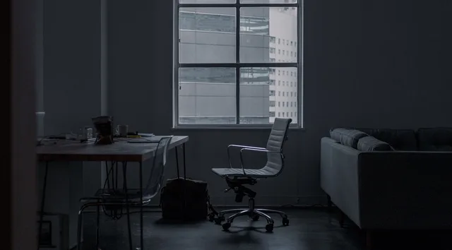 building, black and white, office, room, work, desk, table, chair, couch, pillow, blue office, blue work, blue room, blue table, blue desk, blue couch, office, room, room, room, desk, desk, desk, desk, desk, blue room, blue room, blue room, blue room. Calculating the cost of unused desks and rooms